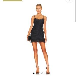 Black lace for love and lemons dress size S
